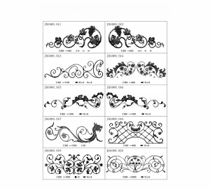鐵藝標(biāo)件樣本